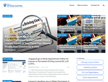 Tablet Screenshot of onlinedrivinglicence.com